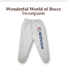 bocce sweatpants